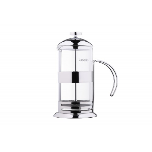 ARDESTO Френч-прес Gemini Asti, 800 мл, нержавіюча сталь, скло ARDESTO Френч-прес Gemini Asti, 800 мл, нержавіюча сталь, скло