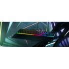 Razer Клавіатура механічна Ornata V3 104key, Mecha-Membrane Switch, USB-A, EN/UK, RGB, чорний
