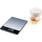 Beurer Ваги кухонні, 15кг, сенс. керування, АААx4 в комплекті, скло, нержавіюча сталь