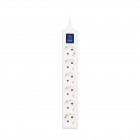 2E Подовжувач мережевий 6хТип F, 3х1.5мм кв, 16A, 3м, білий 2E Подовжувач мережевий 6хТип F, 3х1.5мм кв, 16A, 3м, білий