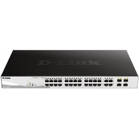 D-Link Комутатор DGS-1210-24P PoE, Websmart