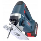 Bosch Лобзик GST 185-LI, акумуляторний 18В, Акб 4Аг, 0-3500 об/хв, хід 26мм, кейс, 2кг