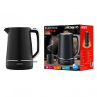 Електрочайник Ardesto 1.7л, Otter, пластик, чорний матовий Електрочайник Ardesto 1.7л, Otter, пластик, чорний матовий