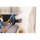 Праска-парогенератор Gorenje, 3000Вт, 1500мл, паровий удар -160гр, дисплей, керам. підошва, синій