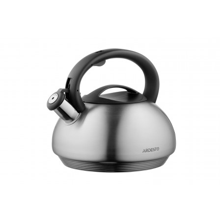 ARDESTO Чайник Gemini, 3 л, сірий, нержавіюча сталь