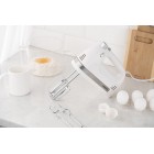 ARDESTO Ручний міксер HMC-3000W, 300Вт , 5 швидк.+турбо, 2 вінчика, 2 гачка, білий