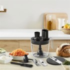 Блендер Tefal Quickchef+ 1000 Вт HB67G830 Чорний/Сріблястий