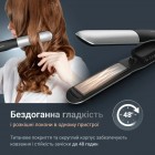 Rowenta Випрямляч Thermostyle, темп.режимів-5, 150-230С, дисплей, іонізація, кераміка, титан, чорно-сірий