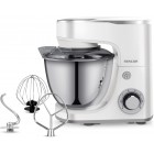 Sencor Міксер планетарний 1300Вт, насадки-3, чаша-нерж., метал, 5л, 6 швидкостей, Pulse-режим, білий