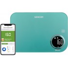 Sencor Ваги кухонні, 5кг, підключення до смартфону, AAAx2, пластик, зелений Sencor Ваги кухонні, 5кг, підключення до смартфону, AAAx2, пластик, зелений