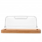 ARDESTO Маслянка Midori, 20х15х7.5см, бамбук, пластик