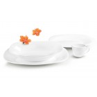 Bormioli Rocco Тарілка обідня PARMA, 27x27 см, опал. скло Bormioli Rocco Тарілка обідня PARMA, 27x27 см, опал. скло