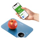 Sencor Ваги кухонні, 5кг, підключення до смартфону, AAAx2, пластик, синій