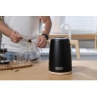 Електрочайник Ardesto EKL-F420BWD, 1.7л, метал, мат, Strix, чорний