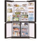 Hitachi Холодильник з нижн. мороз., 184x90х72, холод.відд.-372л, мороз.відд.-196л, 4дв., А+, NF, інв., зона нульова, вакуум, льодоген., сірий (скло) Hitachi Холодильник з нижн. мороз., 184x90х72, холод.відд.-372л, мороз.відд.-196л, 4дв., А+, NF, інв., зона нульова, вакуум, льодоген., сірий (скло)