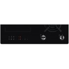 Electrolux Варильна поверхня комбінована (2 газ + 2 інд), 60см, розширена зона, чавун, чорний