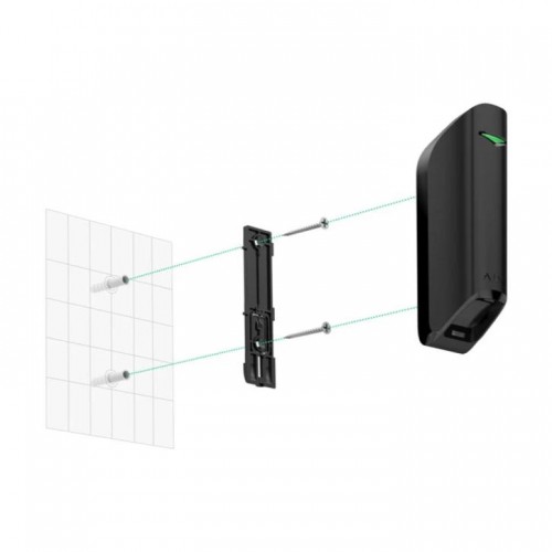 Ajax Кріплення Smartbracket для MotionProtect Curtain, чорний