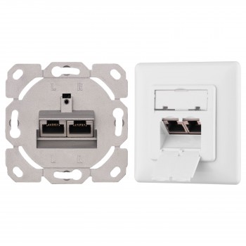 2E Настінна розетка CАТ 5e 2E Настінна розетка CАТ 5e