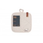 ARDESTO Прихватка Oliver, беж, 20х20см, 100% бавовна (напов. ватин) ARDESTO Прихватка Oliver, беж, 20х20см, 100% бавовна (напов. ватин)