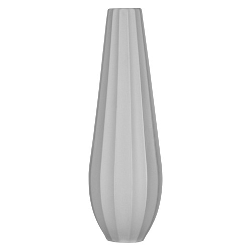 ARDESTO Ваза Molize, 8.5х27.5см, порцеляна, сірий ARDESTO Ваза Molize, 8.5х27.5см, порцеляна, сірий