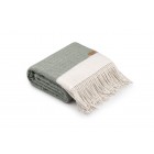 ARDESTO Плед Leonardo Bianco, 140x200см, 100% вовна, зелений