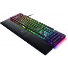 Razer Клавіатура механічна BlackWidow V4, 114key, Yellow Switch, USB-A, EN/RU, RGB, чорний
