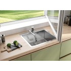 Deante Змішувач для кухні Aster, довж.виливу - 184мм, складний, 1важіль, хром Deante Змішувач для кухні Aster, довж.виливу - 184мм, складний, 1важіль, хром