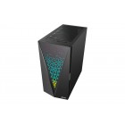 2E Gaming Корпус Galaxy G2055, без БЖ, 1xUSB 3.0, 2xUSB 2.0, 3x120mm ARGB, ARGB strip, TG Side Panel, ATX, чорний