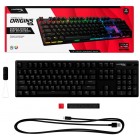 HyperX Клавіатура Alloy Origins Red USB RGB PBT ENG/RU, Black