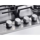 Electrolux Варильна поверхня газова, 30см, чавун, доміно, нерж