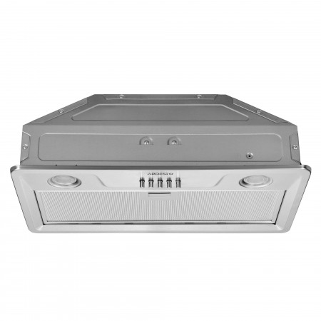 Витяжка Ardesto вбудована, 52см, 450м3ч, метал, 2х1Вт LED, к