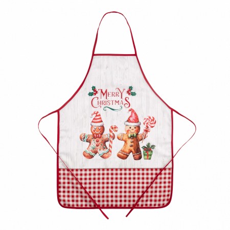 Фартух Ardesto Christmas Gingerbread 60х80см, 100% поліестер