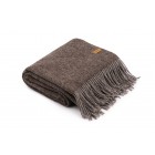 ARDESTO Плед Leonardo Doubleface, 140x200см, 100% вовна, тауп-шоколад