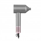 ARDESTO Фен Pink Touch, 1600Вт, 2 швидкості, 3темп.режими, іонізація, дифузор, магнітні насадки, сірий+рожевий
