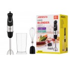 ARDESTO Блендер ручний HBK-800BR - 800Вт/віничок/чаша 0.6л/чорний