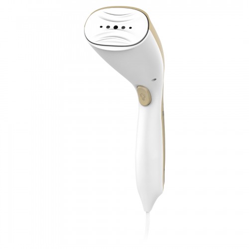 Sencor Відпарювач компактний, 1000Вт, 75мл, постійна пара - 20гр, алюмінієва підошва, білий/бежевий