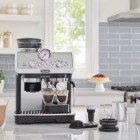 Delonghi Кавоварка La Specialista Arte, 1.7л, зерно+мелена+Чалди, ручний капучинатор, підігрів чашок, подача гар. води, сріблястий