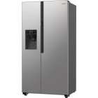 Gorenje Холодильник SBS, 179х70х92см, 2 двері, 376(190)л, А++, NF+, Інв., Зона св-ті, диспенсер, генератор льоду, Зовн. Диспл, нерж
