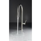 Deante Набір для кухні Olfato стальна мийка ZPO_010A + зміш. BQO_F72M, матова сталь