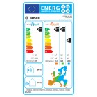 Кондиціонер Bosch Climate 7000i 25м2 інвертор 9000BTU 2.6кВт A+++/A+++ -30°С Wi-Fi R32 сріблястий Кондиціонер Bosch Climate 7000i 25м2 інвертор 9000BTU 2.6кВт A+++/A+++ -30°С Wi-Fi R32 сріблястий