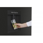 Gorenje Холодильник SBS, 179х67х92см, 2 двері, 353(191)л, А++, NF+, Інв., Зона св-ті, диспенсер, генератор льоду, Зовн. Диспл, чорний