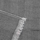 ARDESTO Плед Summer 140х190см, 100% бавовна, чорний