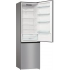 Gorenje Холодильник з нижн. мороз. камерою, 200х60х60см, 2 двері, 235(96)л, А++, NoFrost+, Зона св-ті, сірий