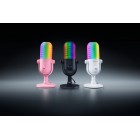 Razer Мікрофон геймінговий Seiren V3 Chroma, Uni, RGB, USB-A, 2м, білий