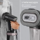 Відпарювач Tefal Pure Force 35/90 г/хв DT8765E0 Чорний/Бузковий