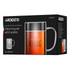 ARDESTO Набір чашок з ручками Good Morning , 420 мл, 2 од., боросилікатне скло ARDESTO Набір чашок з ручками Good Morning , 420 мл, 2 од., боросилікатне скло