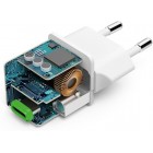 HAMA Зарядний пристрій мережевий 25Вт USB-С, PD, білий