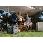 Segway Комплект Портативна електростанція CUBE 1000, 2584 Вт заг (R-Drive 4400 Вт), 1024 Вт/год, IPX3, BT, розширення ємності, швидка зарядка + портативна сонячна панель 100 Вт