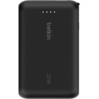 Belkin Акумулятор портативний літій-іонний Power Bank 10000мА·год, 20Вт, з інтегрованим кабелем USB-C, чорний