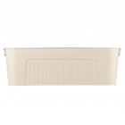 ARDESTO Ящик з кришкою для зберігання 45.5х31х14см, 13л, пластик PP, бежевий ARDESTO Ящик з кришкою для зберігання 45.5х31х14см, 13л, пластик PP, бежевий